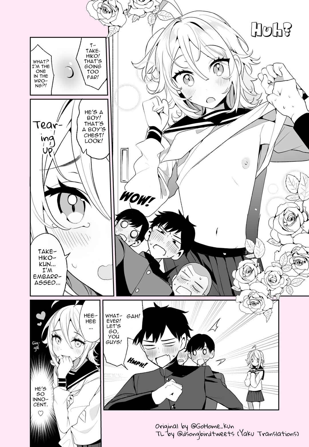 Page 4 Chapter 1 Seiheki wo Kuruwaseru, Otokonoko Musume Tenkousei ga Arawareta!