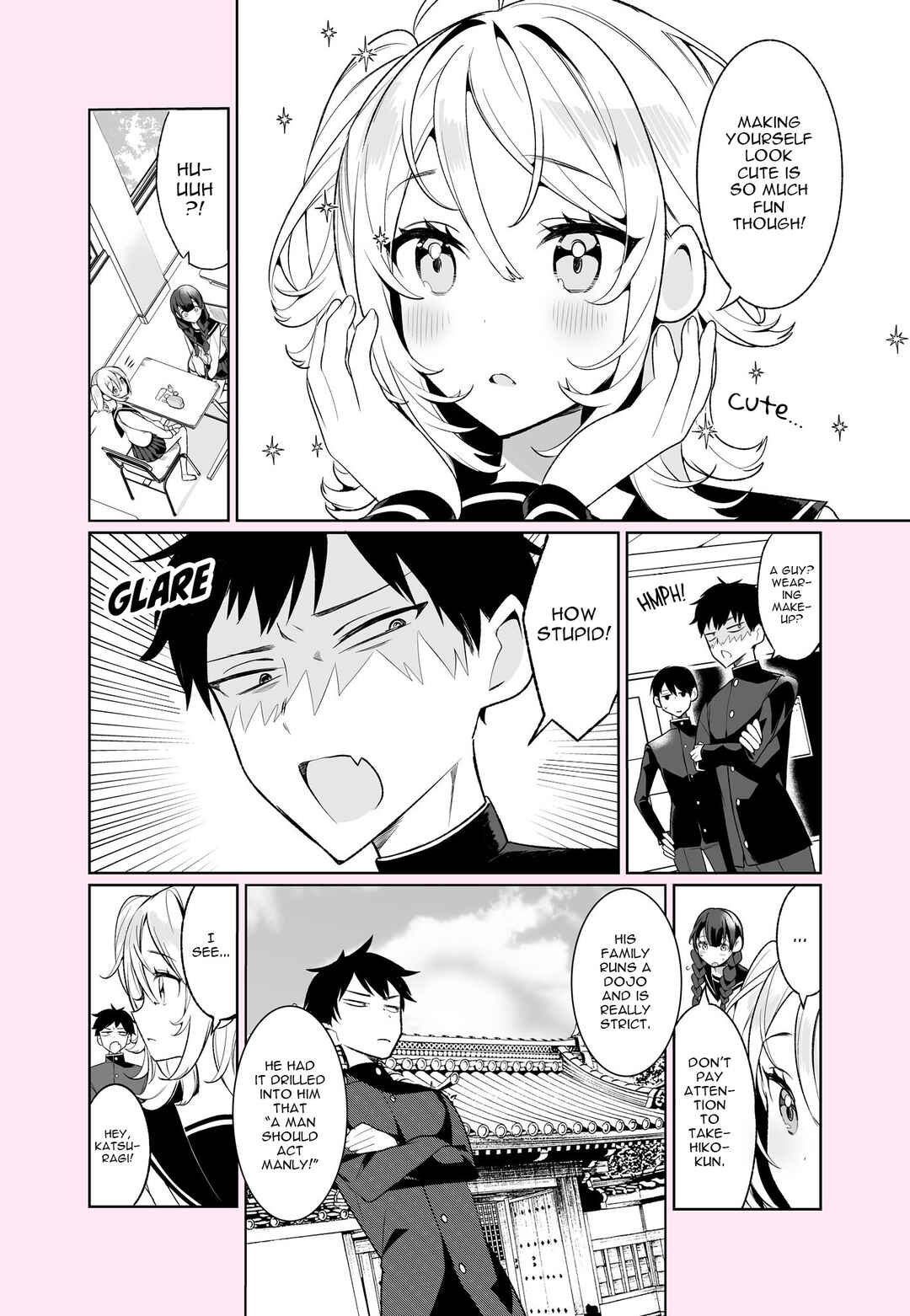 Page 2 Chapter 3 Seiheki wo Kuruwaseru, Otokonoko Musume Tenkousei ga Arawareta!
