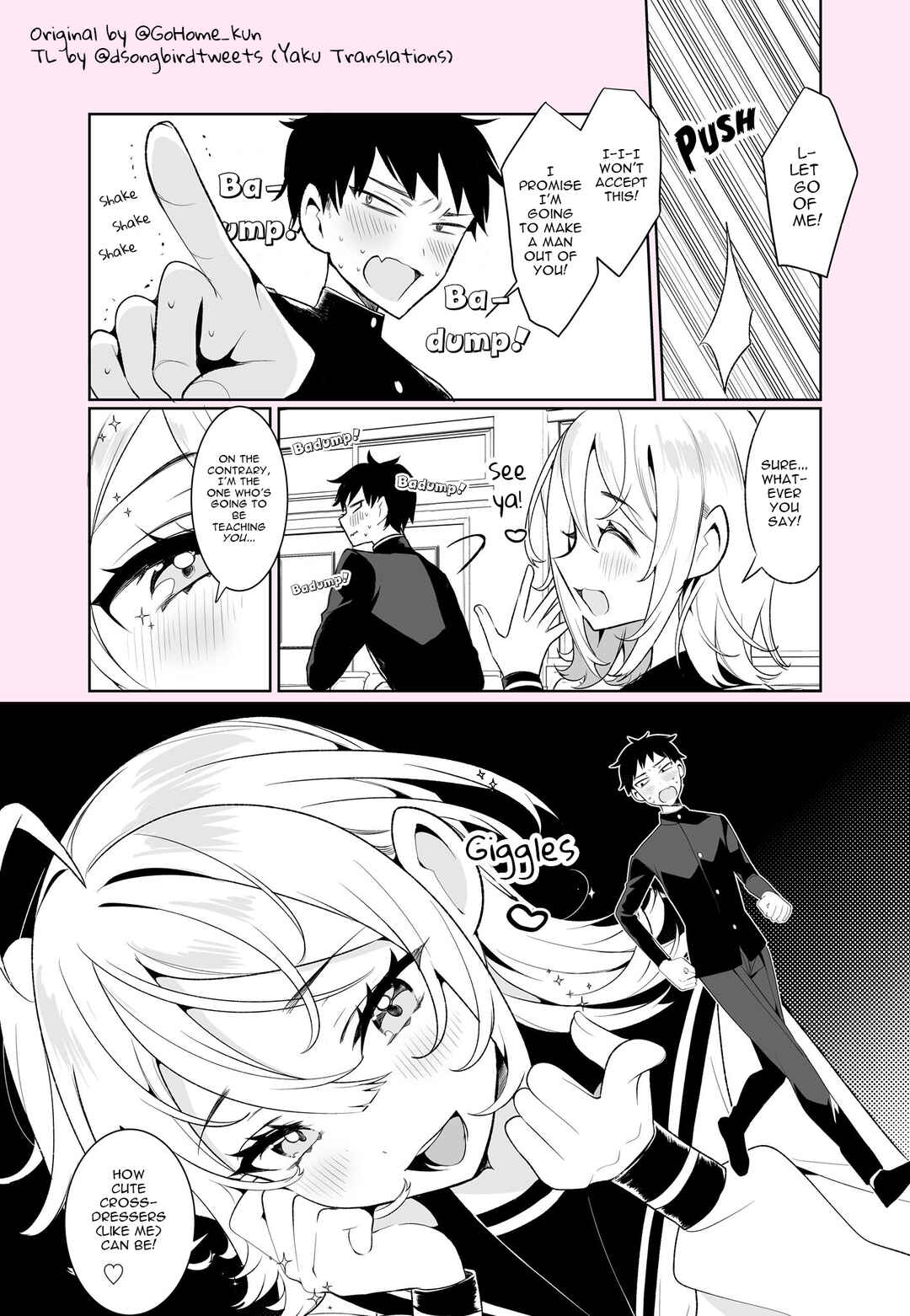 Page 4 Chapter 3 Seiheki wo Kuruwaseru, Otokonoko Musume Tenkousei ga Arawareta!