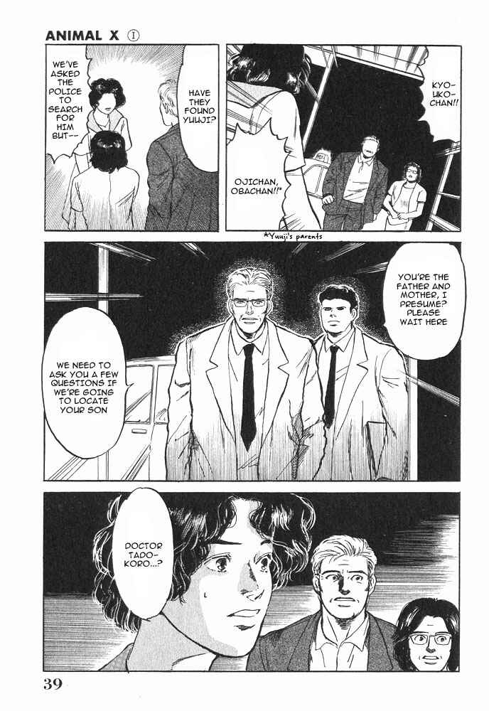 Page 40 Chapter 1 Animal X