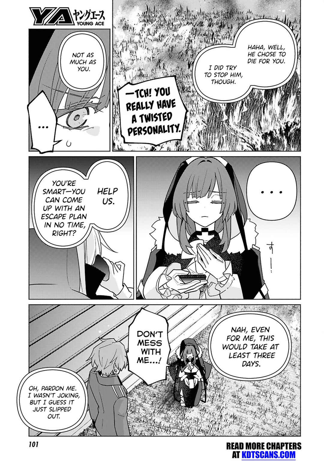 Page 16 Chapter 4 Majo ni Kubiwa wa Tsukerarenai