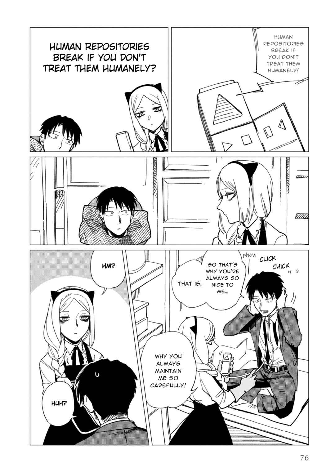 Page 4 Chapter 19 Shinozaki-kun no Mente Jijou