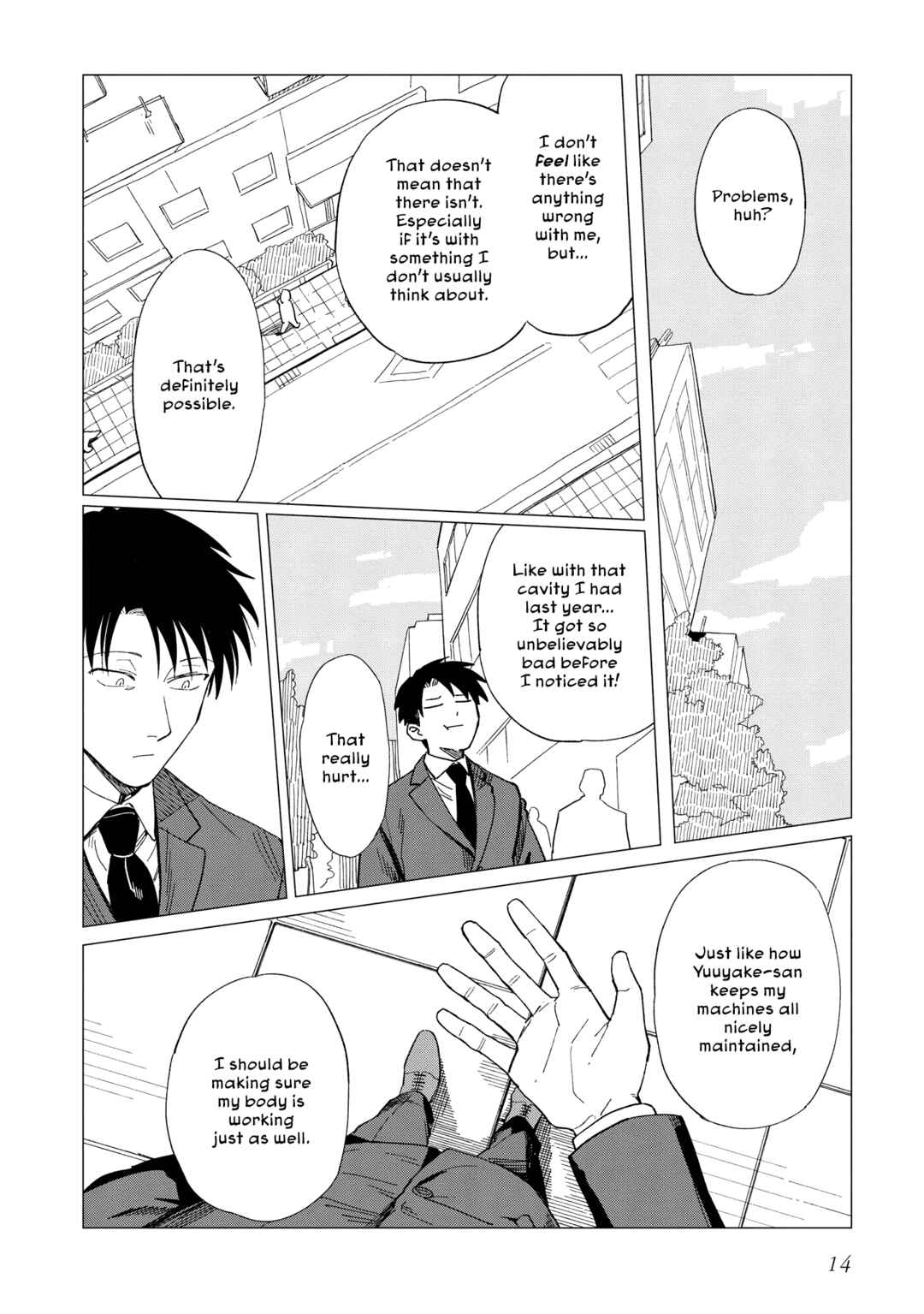 Page 14 Chapter 26 Shinozaki-kun no Mente Jijou