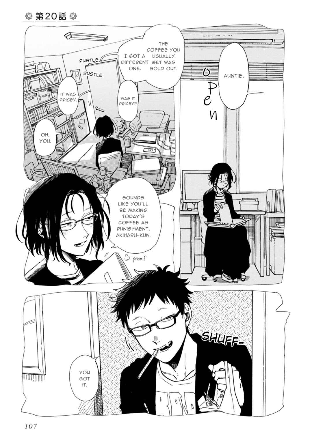 Page 1 Chapter 20 Shinozaki-kun no Mente Jijou