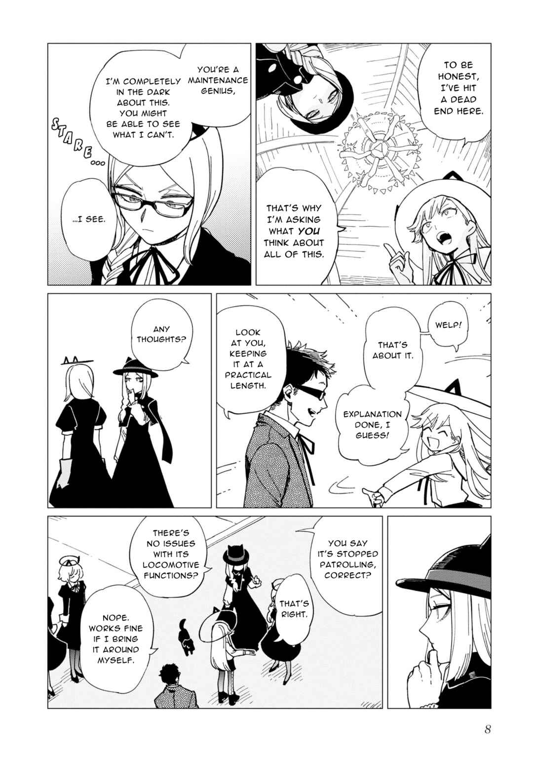 Page 8 Chapter 17 Shinozaki-kun no Mente Jijou