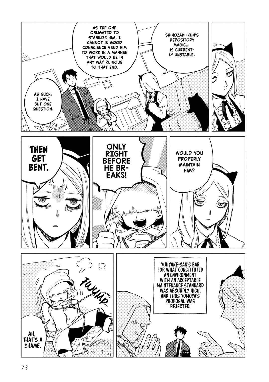 Page 11 Chapter 33 Shinozaki-kun no Mente Jijou