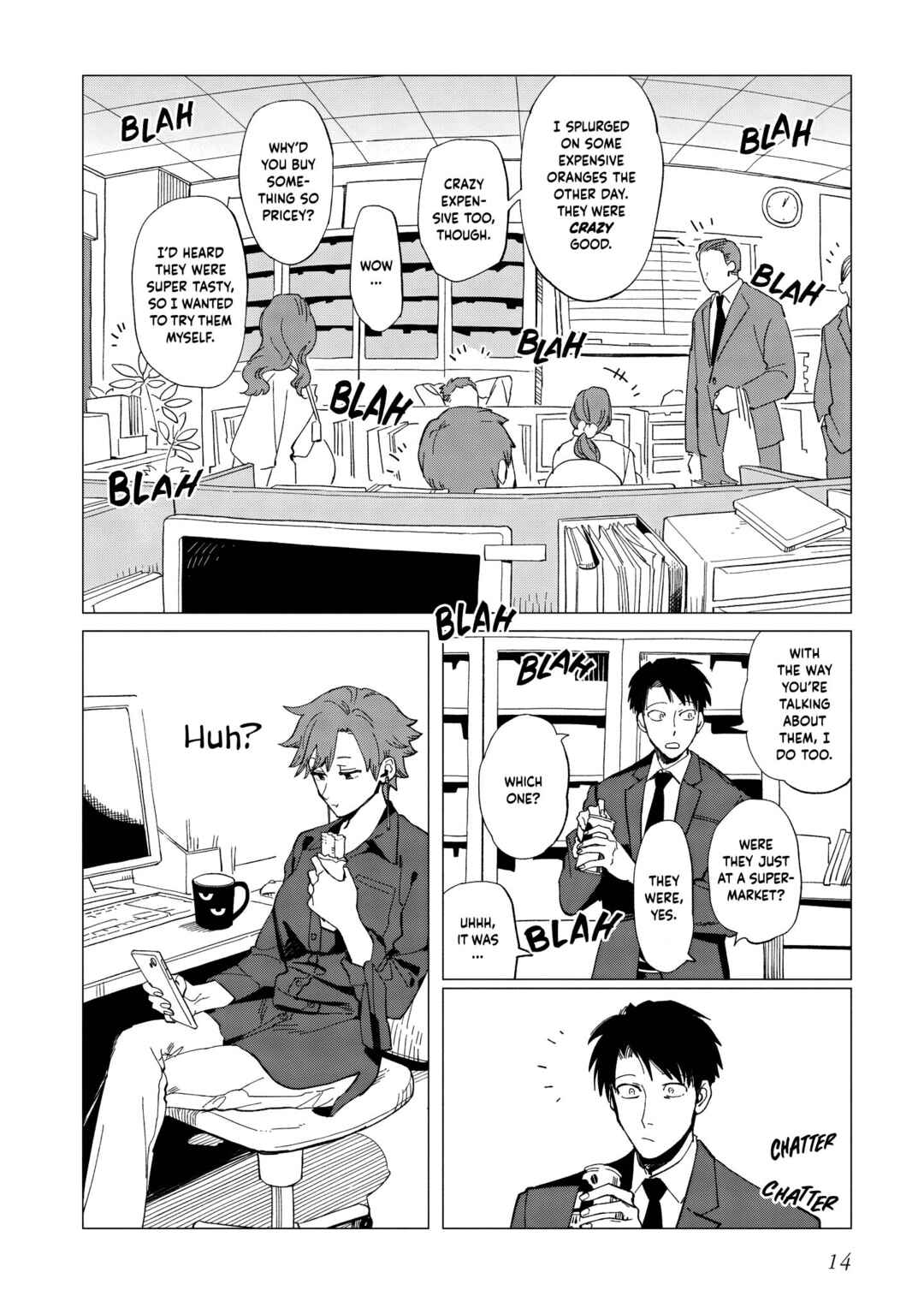 Page 14 Chapter 35 Shinozaki-kun no Mente Jijou