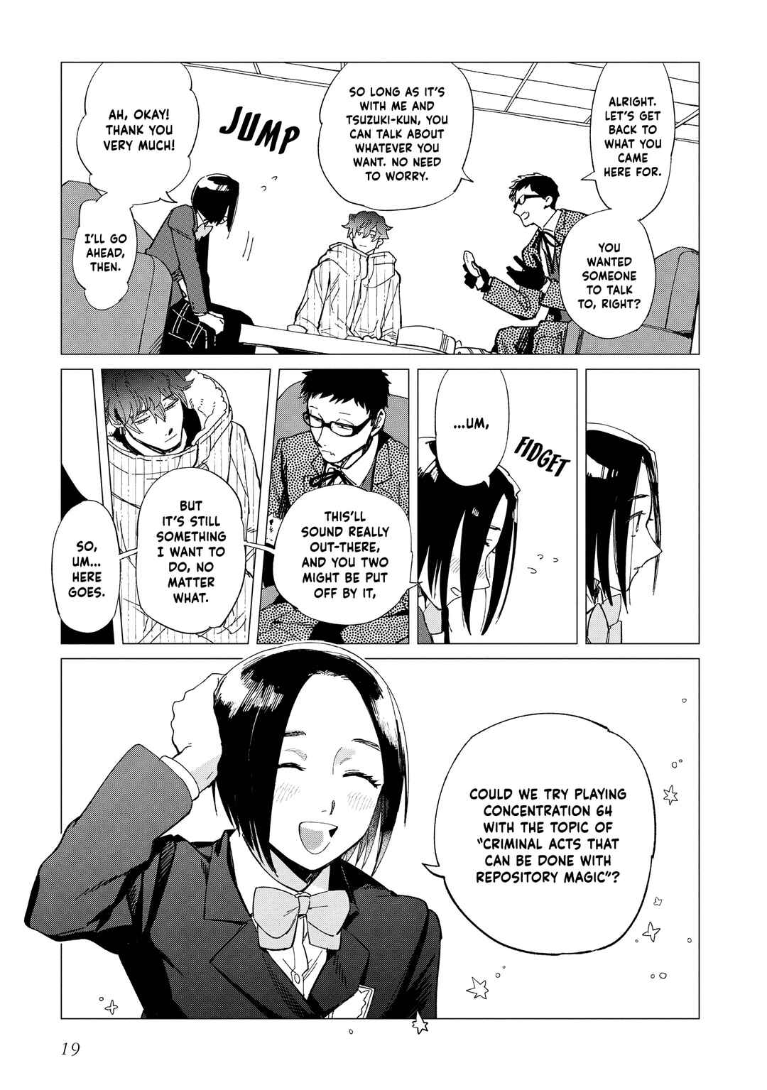 Page 19 Chapter 31 Shinozaki-kun no Mente Jijou