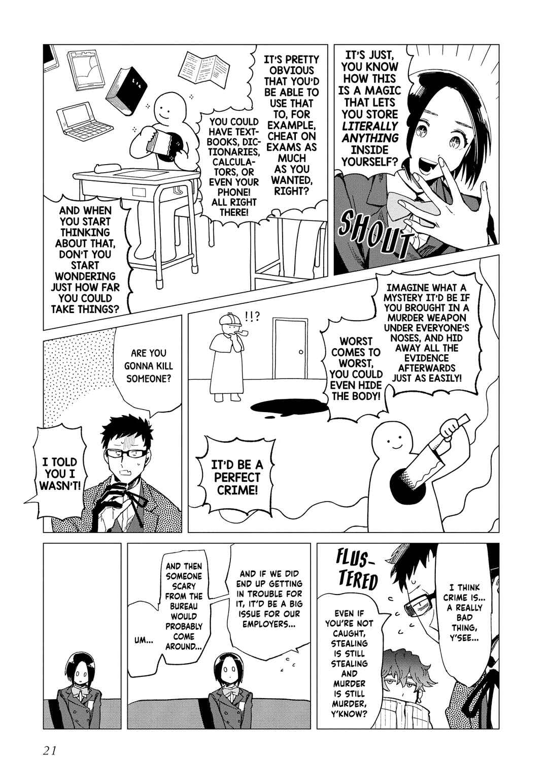 Page 21 Chapter 31 Shinozaki-kun no Mente Jijou