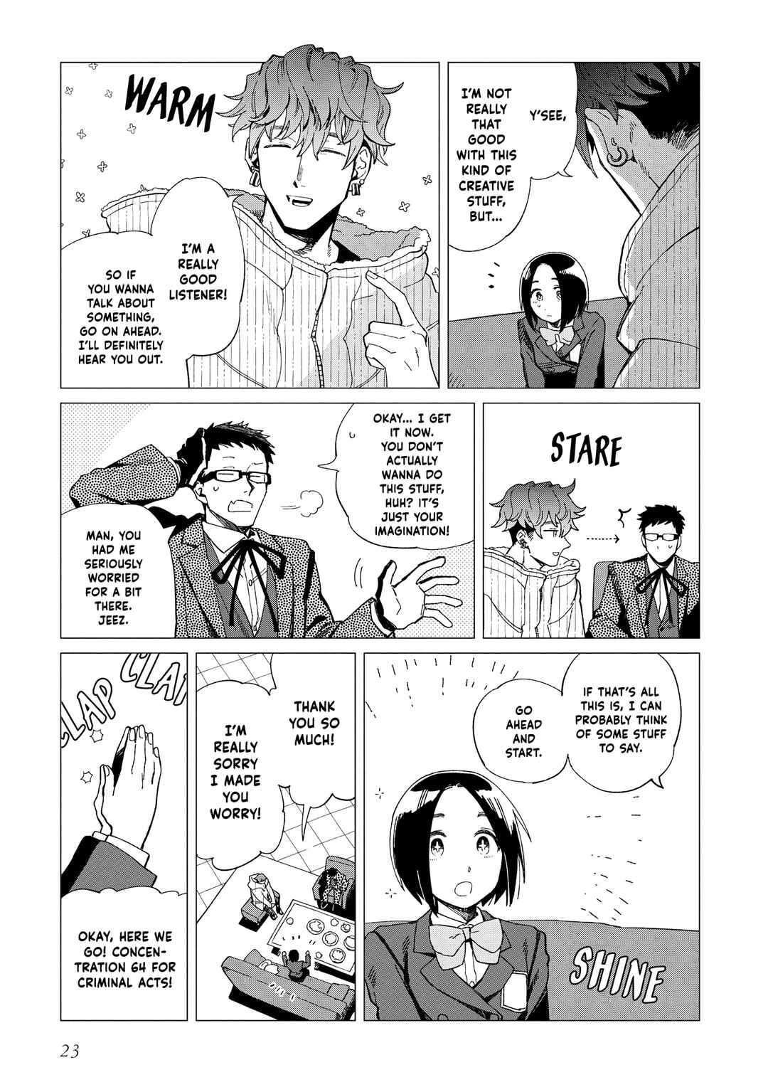 Page 23 Chapter 31 Shinozaki-kun no Mente Jijou