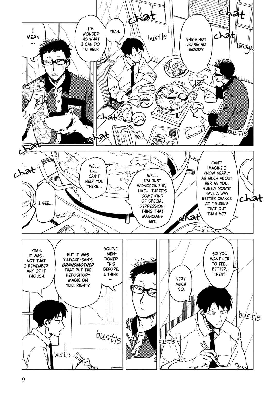 Page 9 Chapter 40 Shinozaki-kun no Mente Jijou