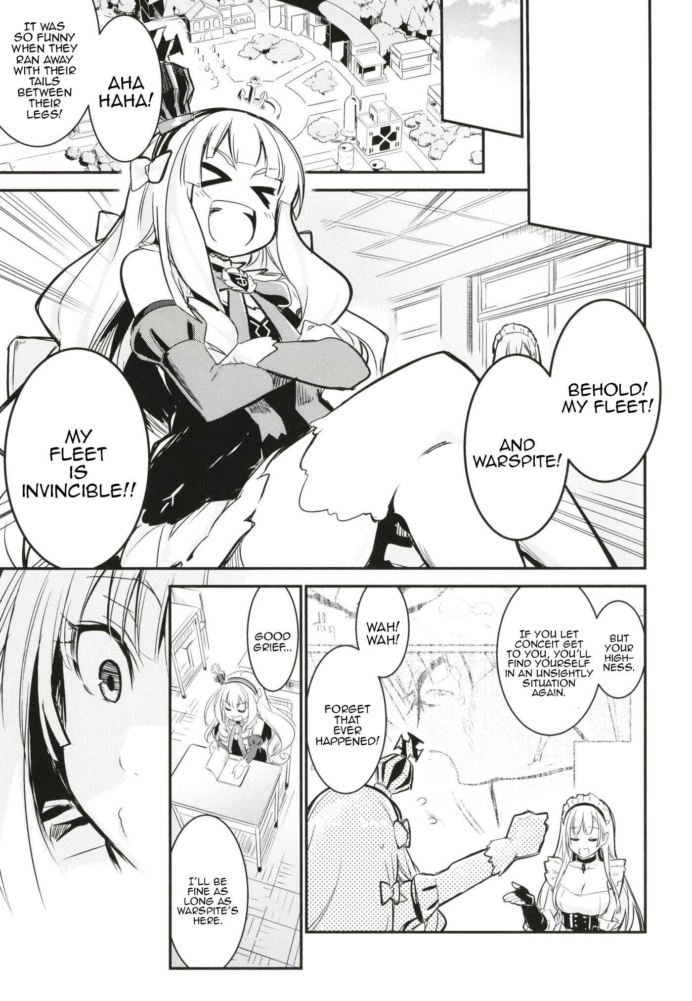 Page 38 Chapter Unknown_ac23 Azur Lane - ROYAL DAYS (Doujinshi)