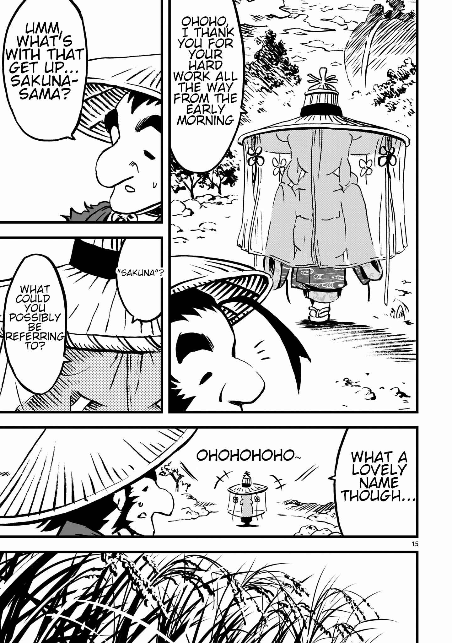 Page 15 Chapter 2 Sakuna: Of Rice and Ruin – Gods of Ikusadatara