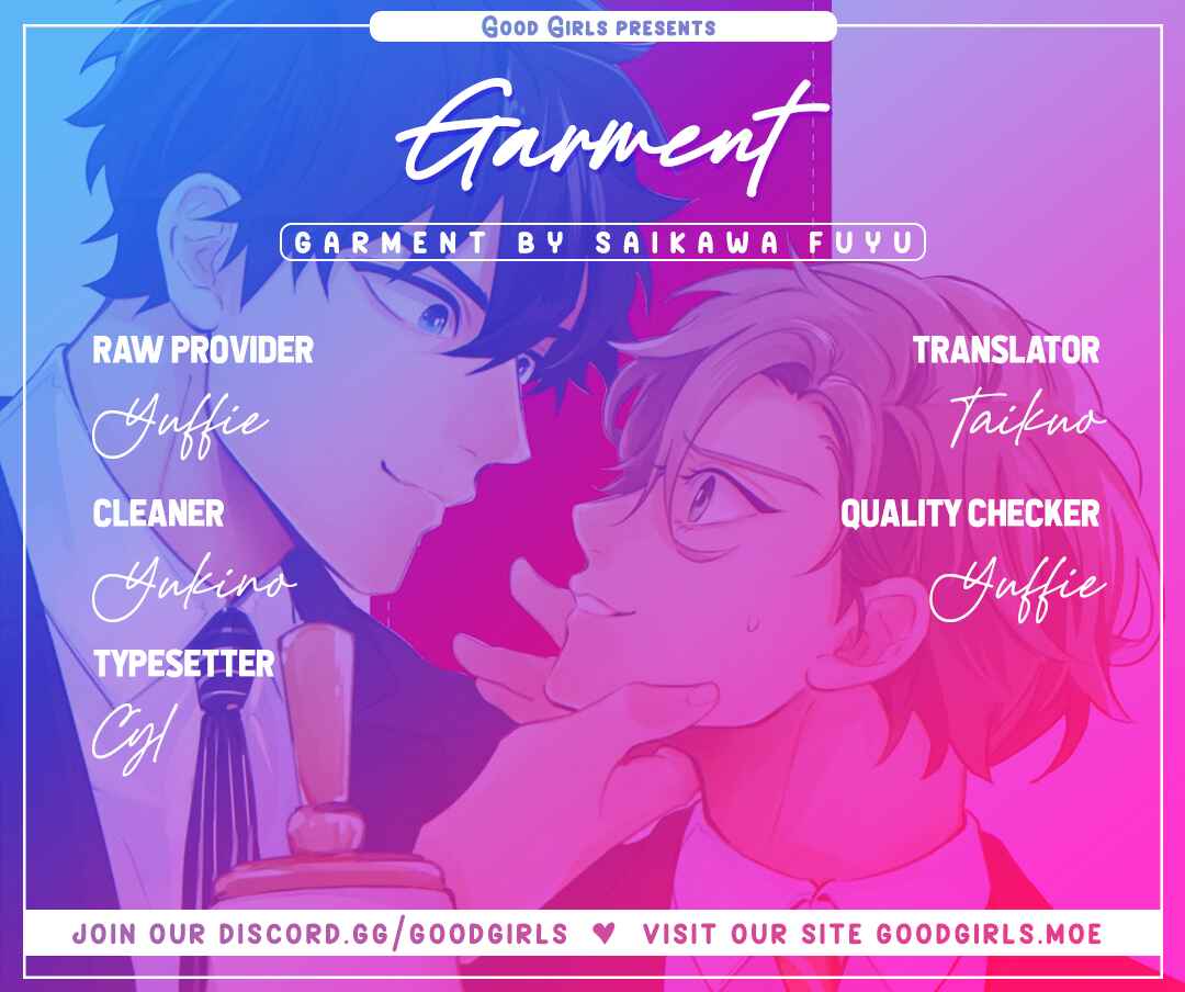 Page 1 Chapter 3 Garment!