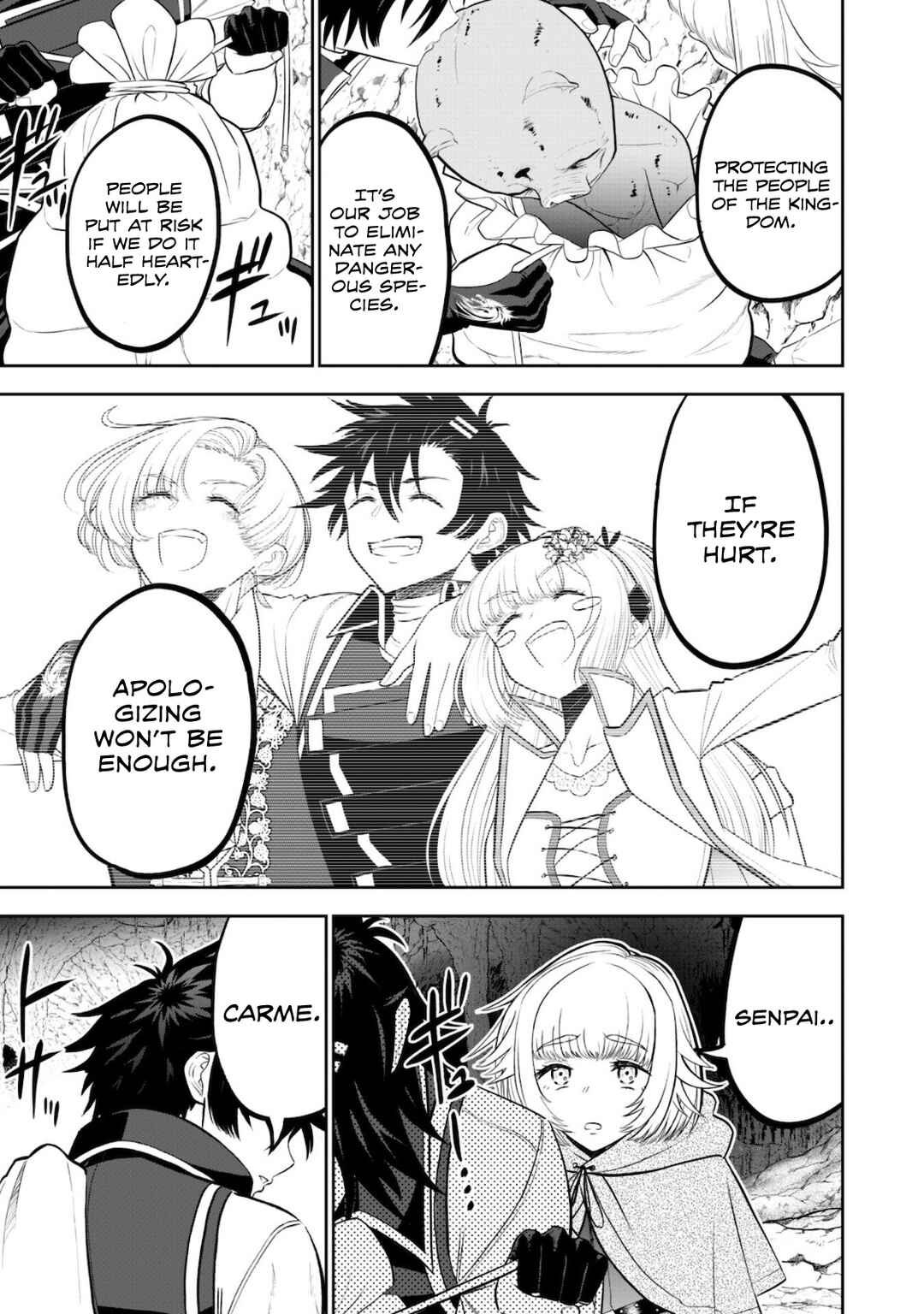 Page 32 Chapter 4 Saikyou Kenshi, Saiteihen Kishidan de Funsenchuu