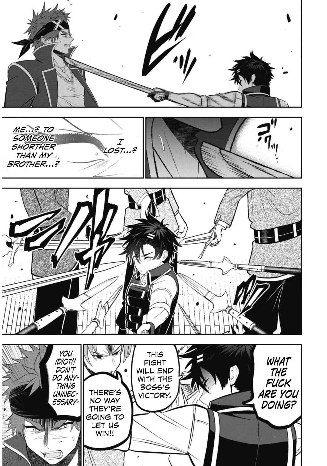 Page 16 Chapter 7 Saikyou Kenshi, Saiteihen Kishidan de Funsenchuu