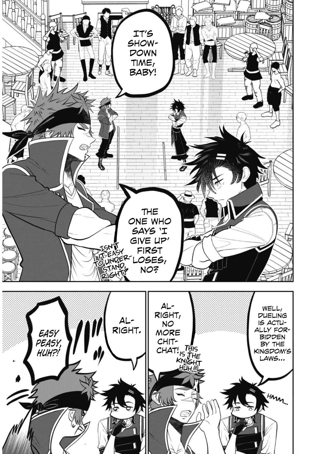 Page 8 Chapter 7 Saikyou Kenshi, Saiteihen Kishidan de Funsenchuu