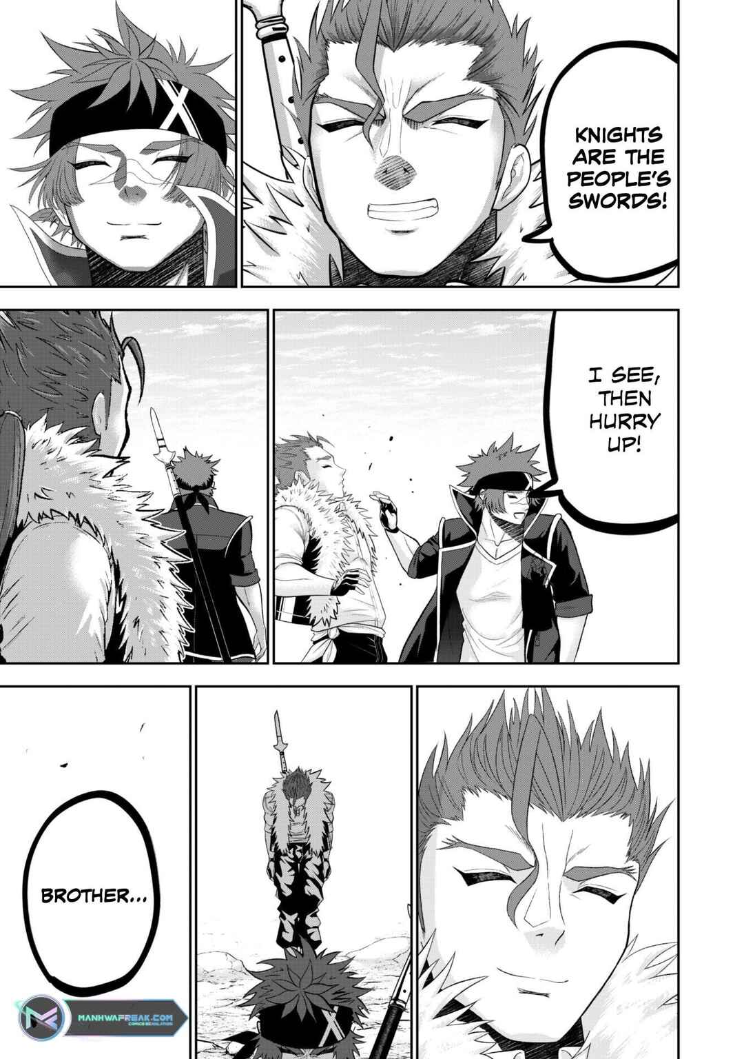 Page 34 Chapter 10 Saikyou Kenshi, Saiteihen Kishidan de Funsenchuu