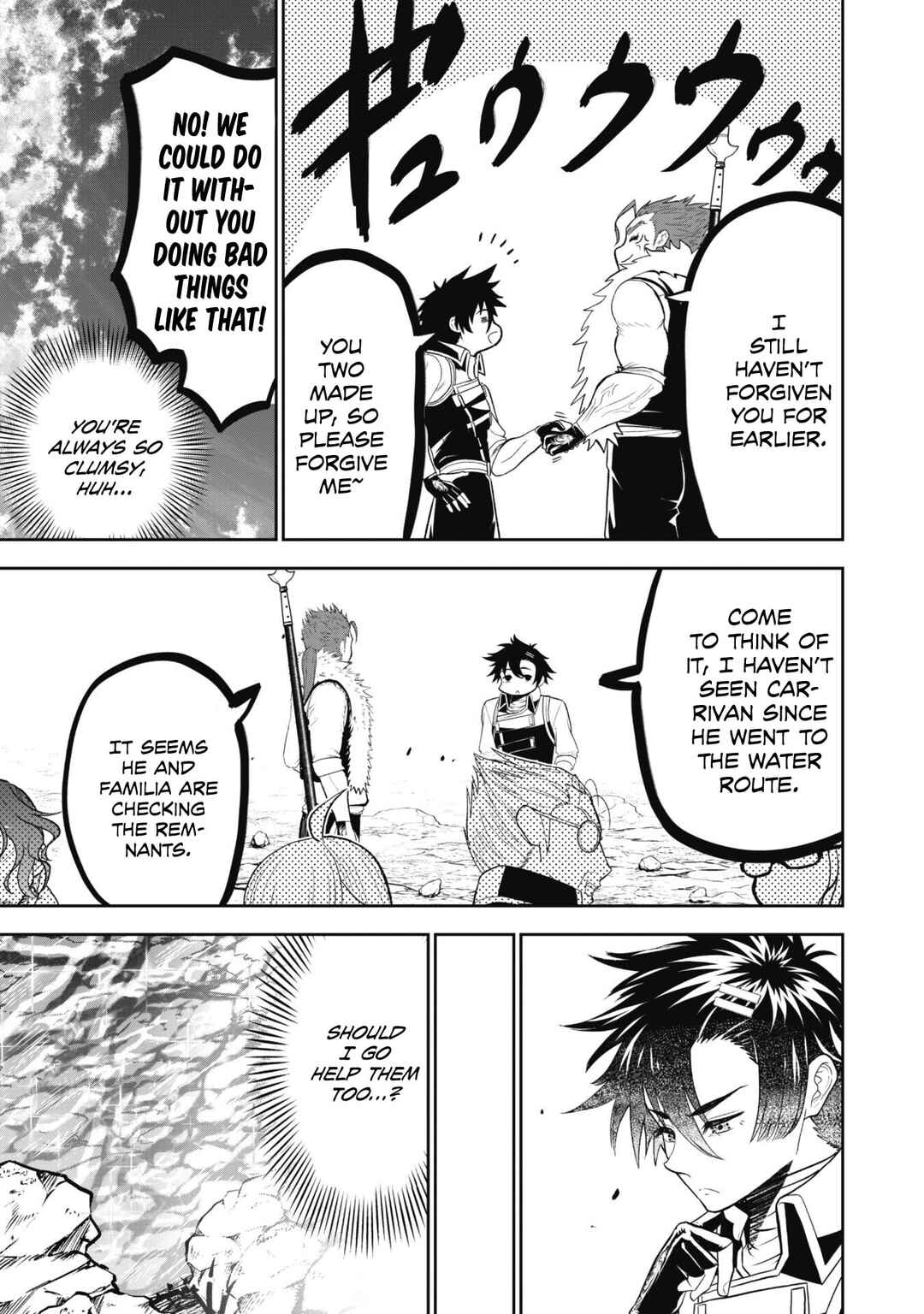 Page 36 Chapter 10 Saikyou Kenshi, Saiteihen Kishidan de Funsenchuu