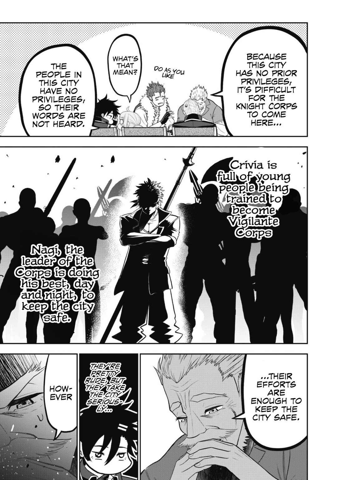Page 11 Chapter 6 Saikyou Kenshi, Saiteihen Kishidan de Funsenchuu