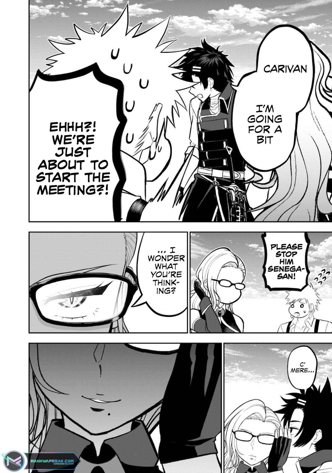 Page 30 Chapter 6 Saikyou Kenshi, Saiteihen Kishidan de Funsenchuu