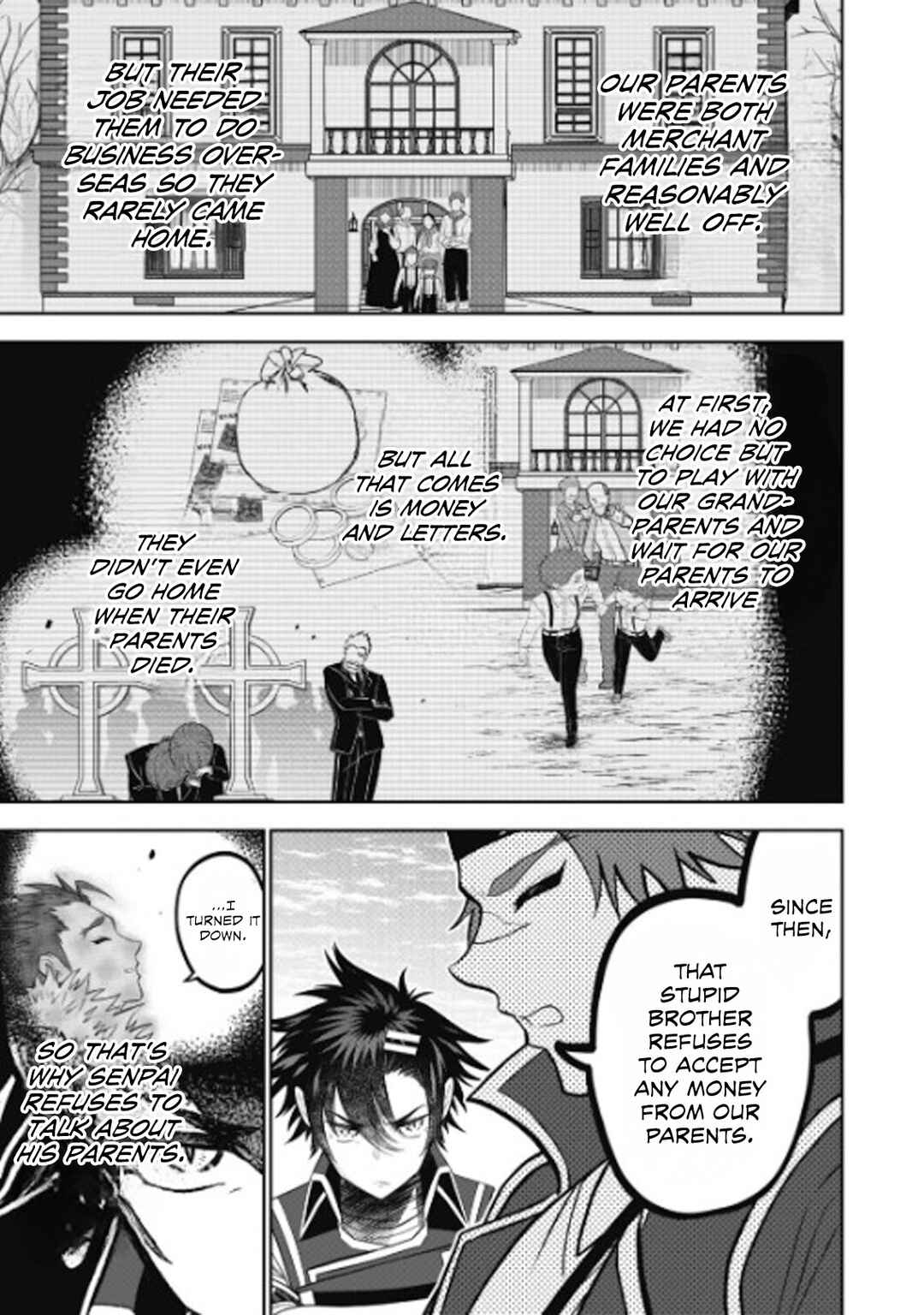 Page 12 Chapter 8 Saikyou Kenshi, Saiteihen Kishidan de Funsenchuu