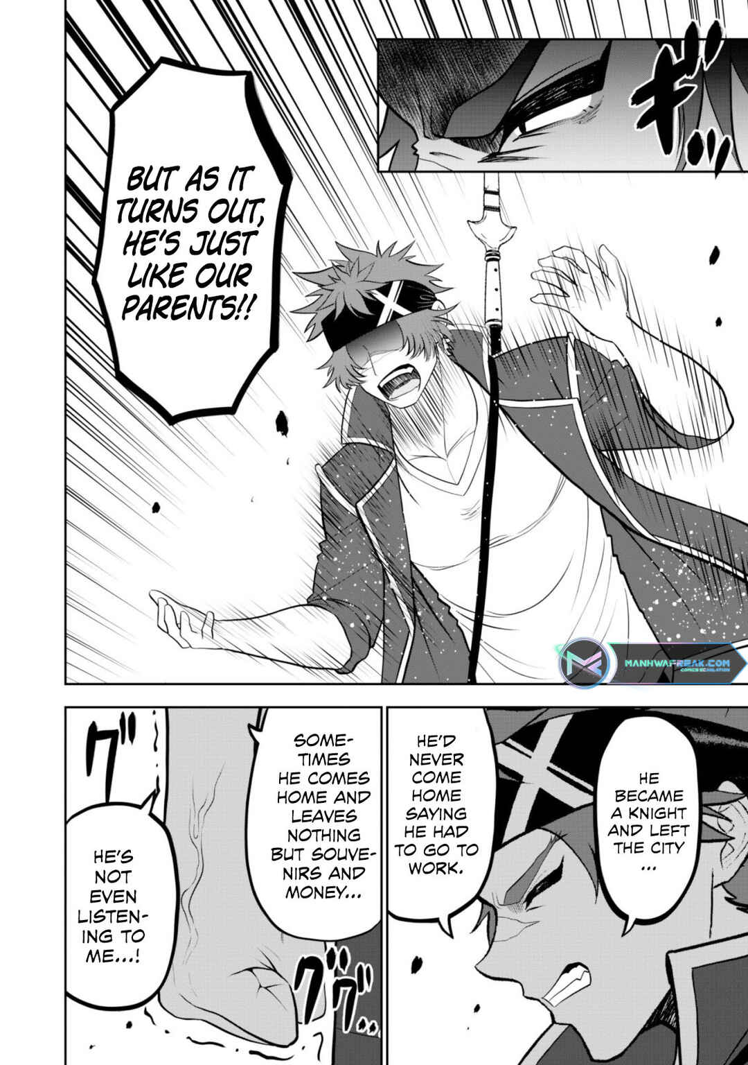 Page 13 Chapter 8 Saikyou Kenshi, Saiteihen Kishidan de Funsenchuu