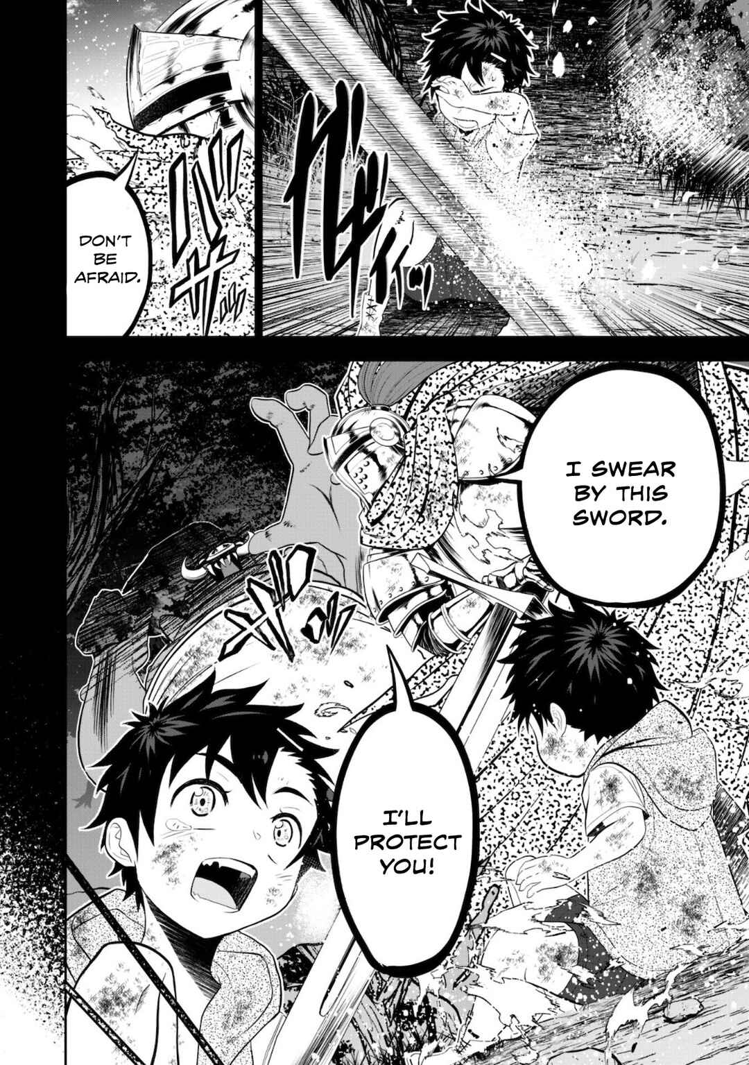 Page 13 Chapter 2 Saikyou Kenshi, Saiteihen Kishidan de Funsenchuu