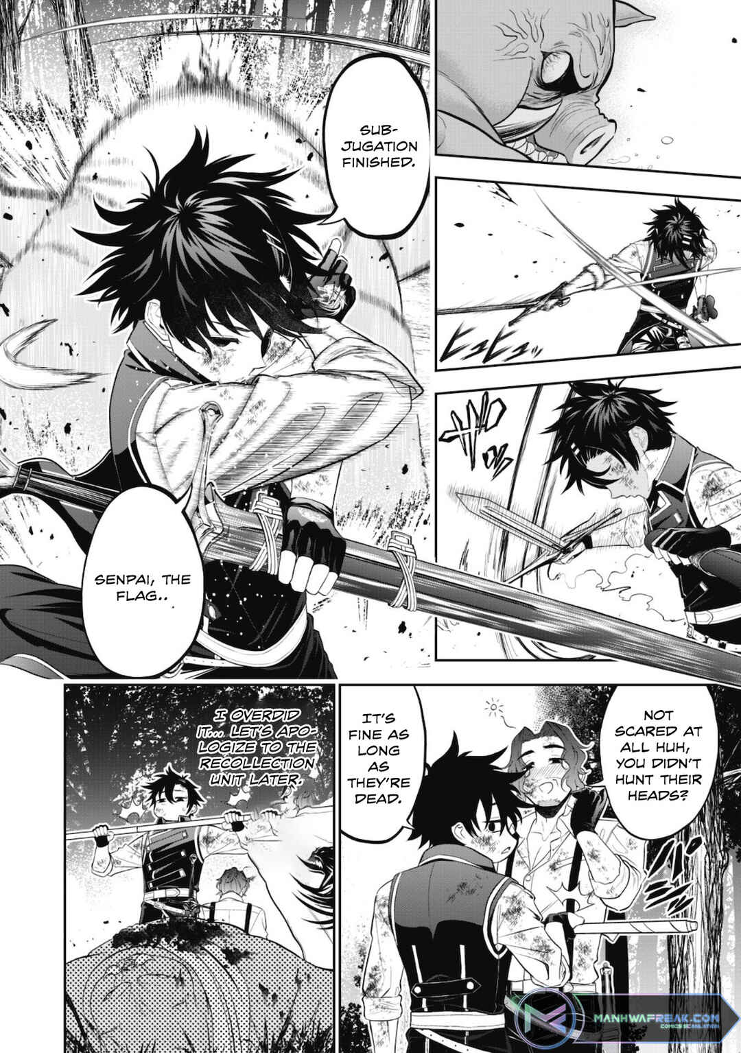 Page 23 Chapter 2 Saikyou Kenshi, Saiteihen Kishidan de Funsenchuu