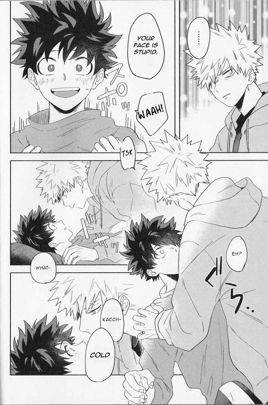 Page 12 Chapter Unknown_bb83 Boku no Hero Academia - At Night on the Cold Day (Doujinshi)