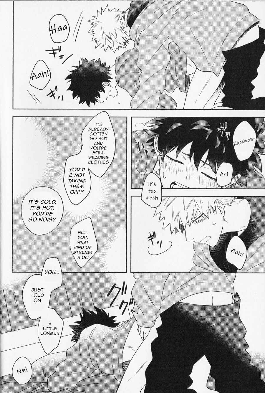 Page 14 Chapter Unknown_bb83 Boku no Hero Academia - At Night on the Cold Day (Doujinshi)