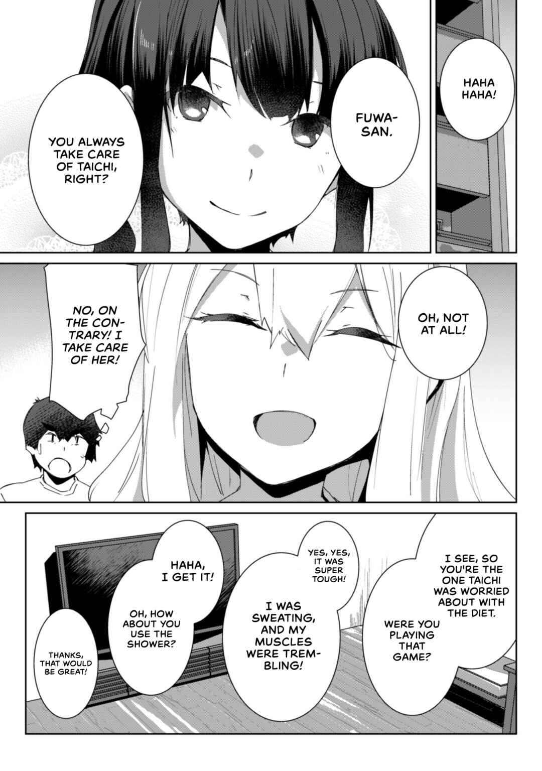 Page 15 Chapter 5 Mainichi Ie ni Kuru Gal ga Kyorikan Zero Demo Yasashiku nai