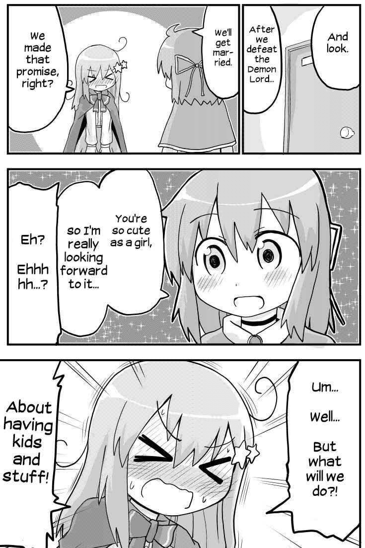 Page 3 Chapter 2 A Manga About a Hero Who Pulled Out the Holy Sword and Became a Girl
