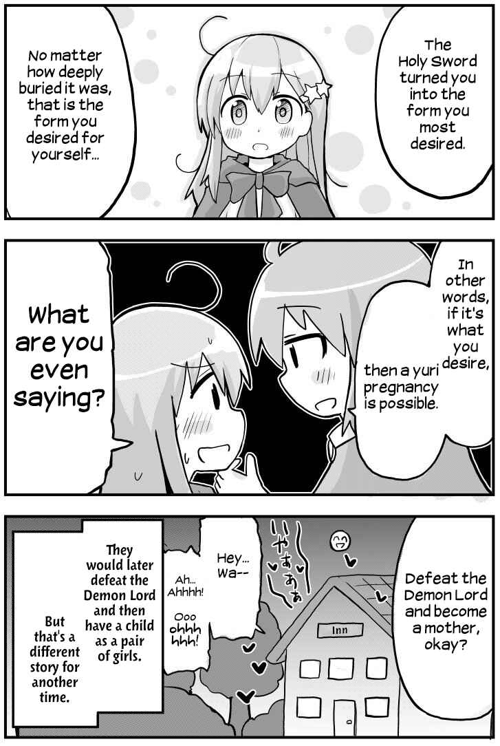 Page 4 Chapter 2 A Manga About a Hero Who Pulled Out the Holy Sword and Became a Girl