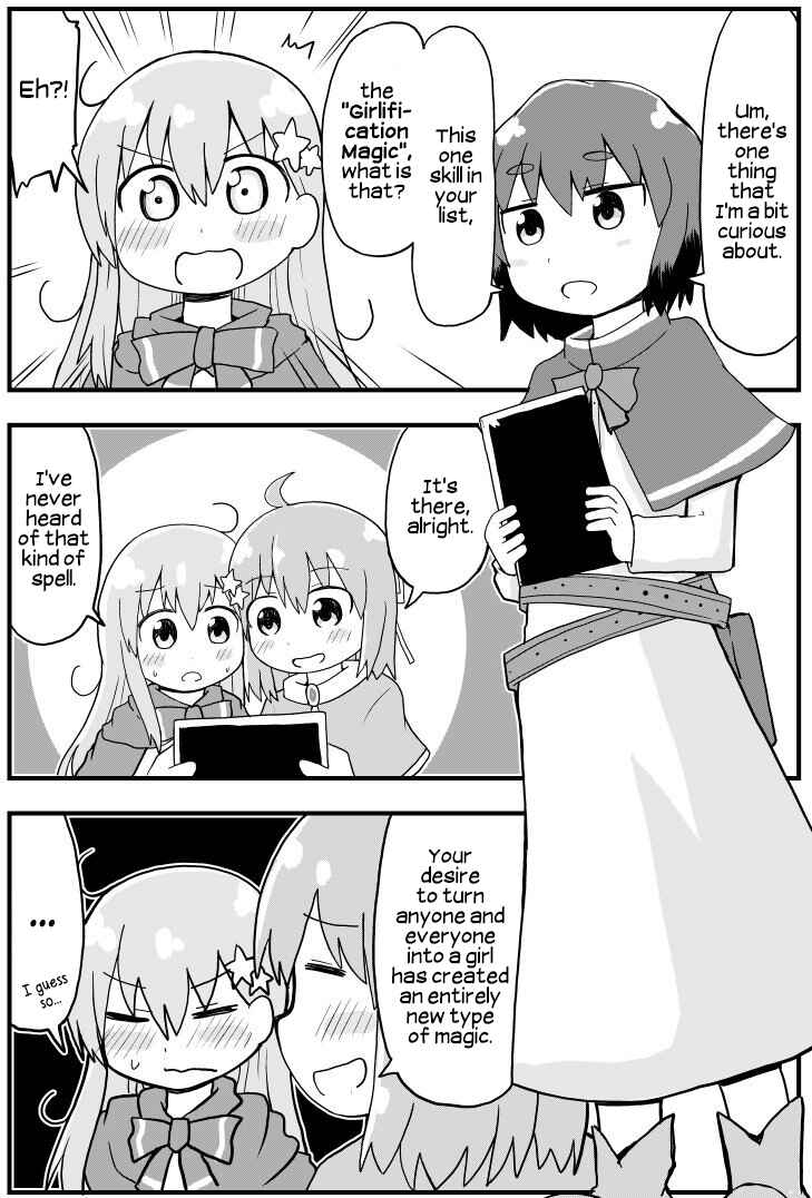 Page 1 Chapter 5 A Manga About a Hero Who Pulled Out the Holy Sword and Became a Girl