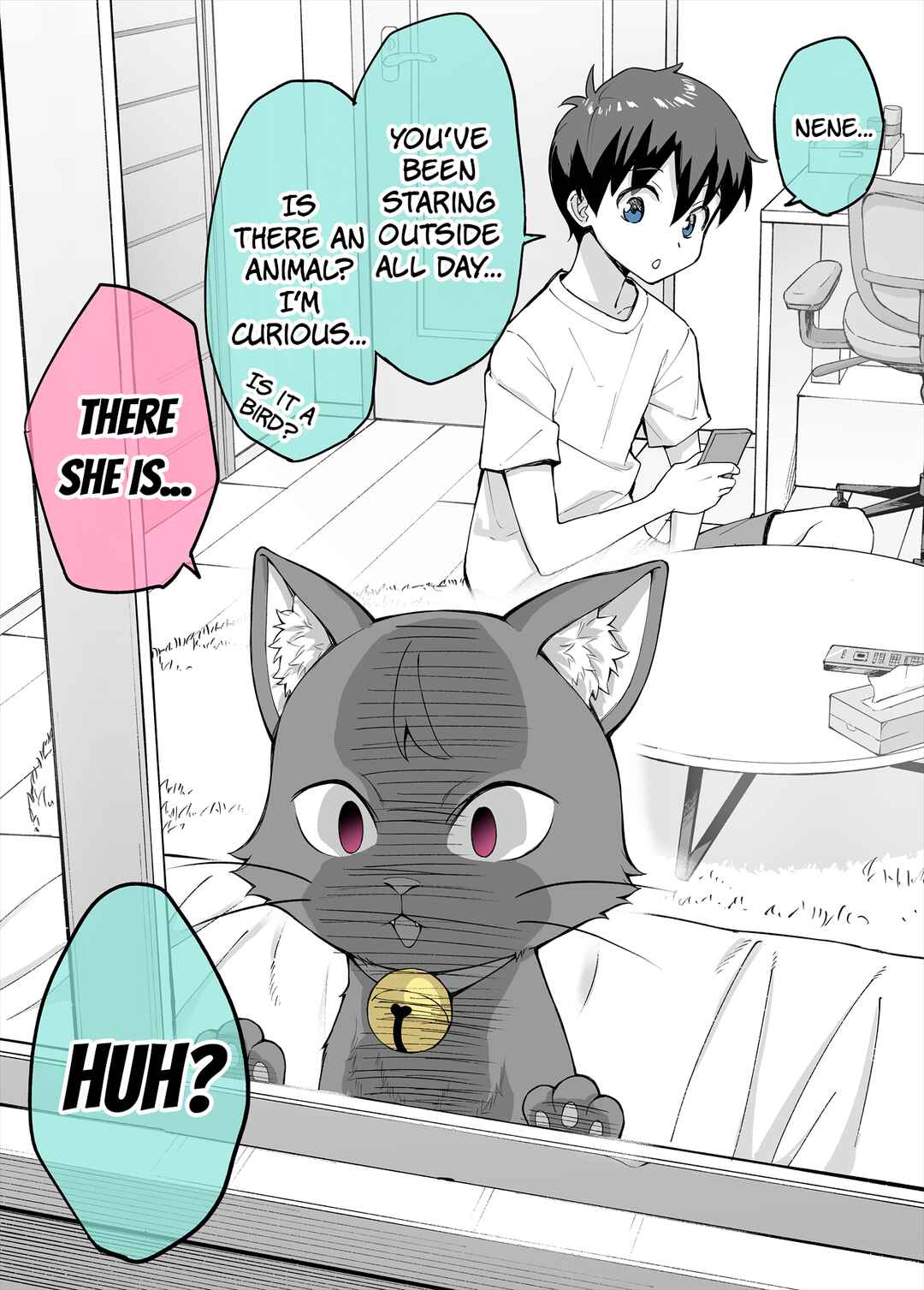 Page 1 Chapter 2 Ai ga Omosugiru Uchi no Yandere Kaineko