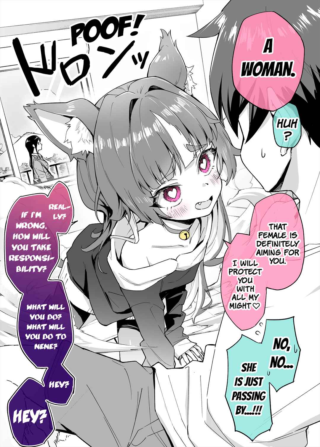 Page 2 Chapter 2 Ai ga Omosugiru Uchi no Yandere Kaineko
