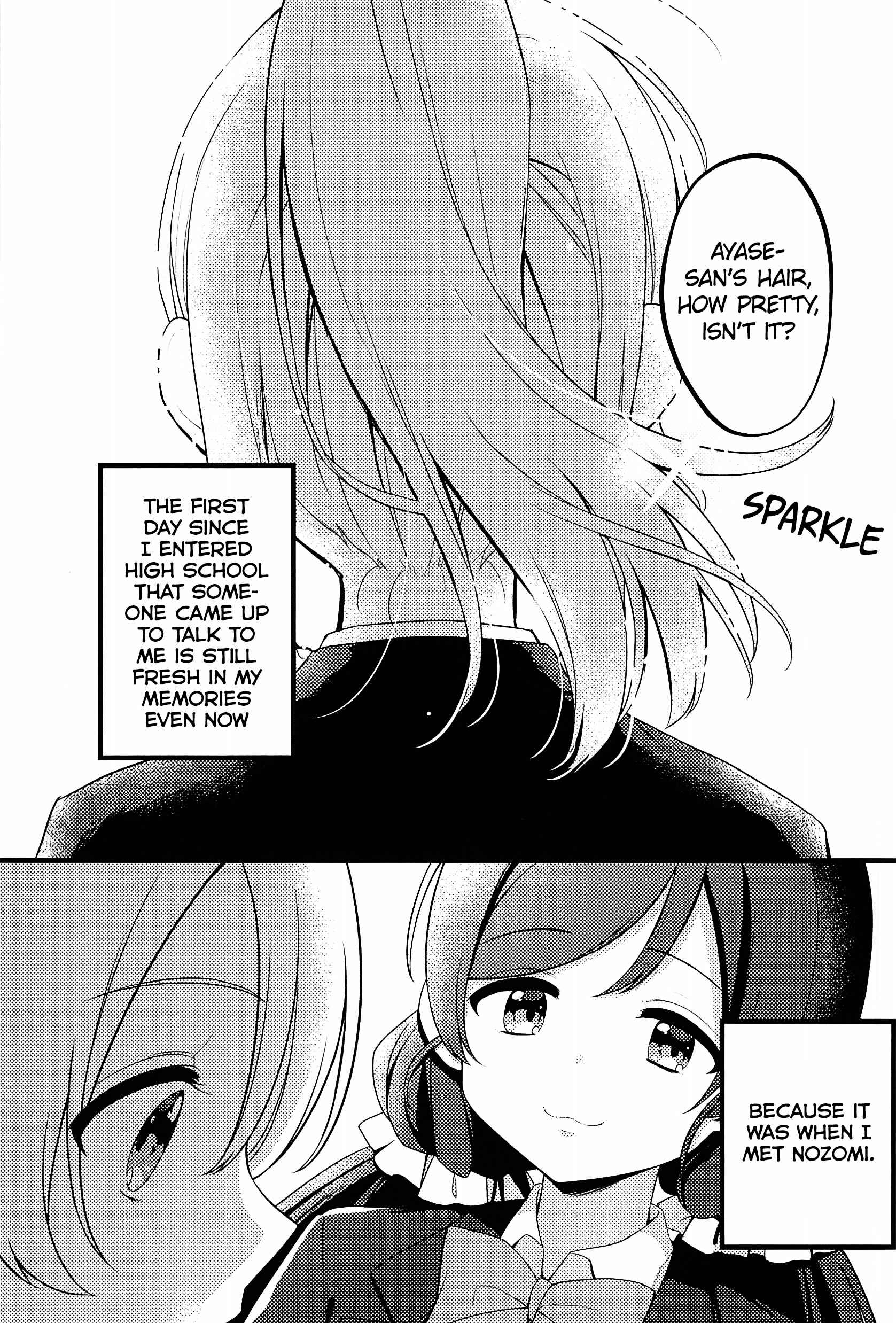 Page 7 Chapter Unknown_f8b7 Love Live! - Tegami to Nozomi (Doujinshi)