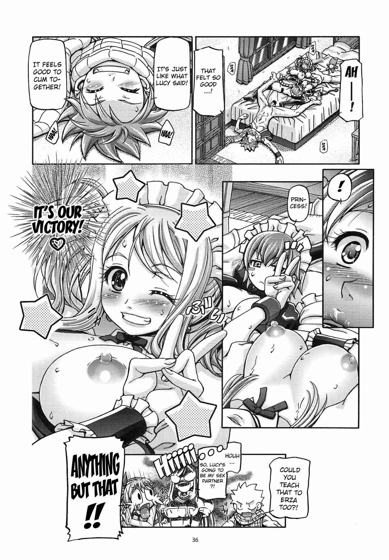 Page 35 Chapter 1 Fairy Tail - Lucy & Virgo Daikatsuyaku!! (Doujinshi)