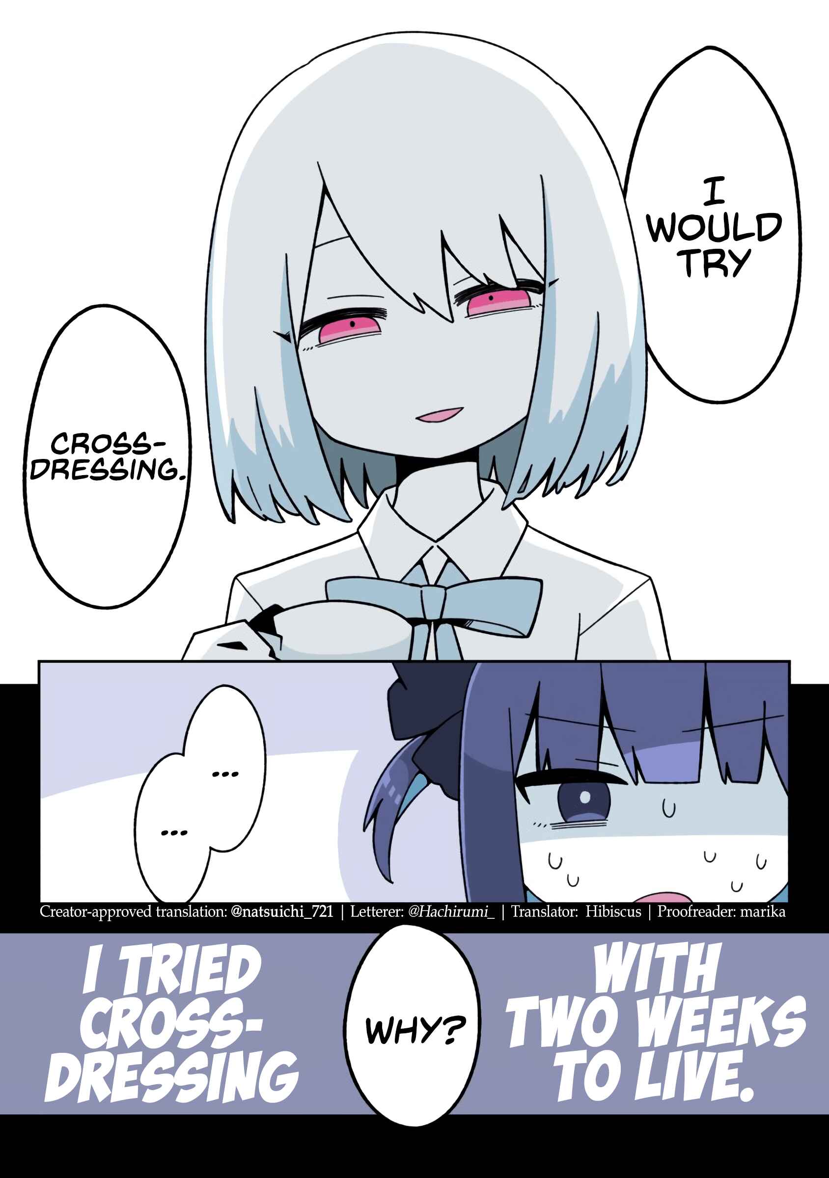 Page 2 Chapter 1 I Tried Out Crossdressing With Two Weeks Left to Live