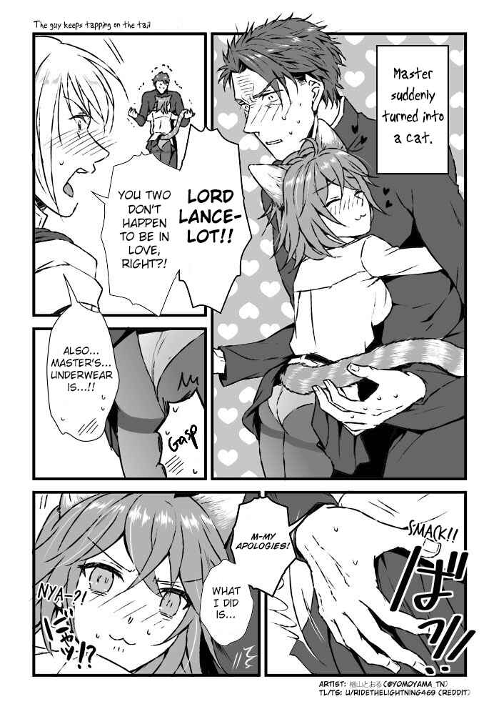 Page 1 Chapter Unknown_f341 Gudako Turns Into a Cat (Feat. Lancelot & Bedivere)