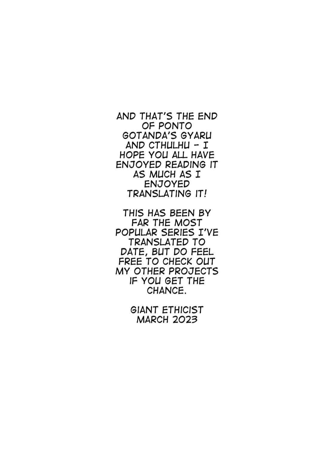 Page 5 Chapter 121 Gyaru and Cthulhu