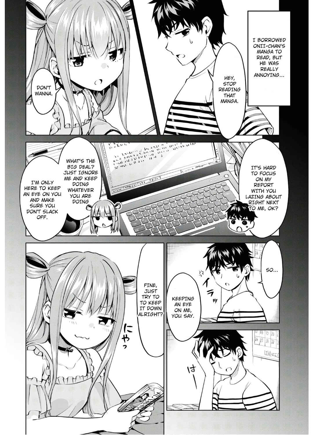 Page 8 Chapter 5 Hankou Dekinai! Ibara-chan