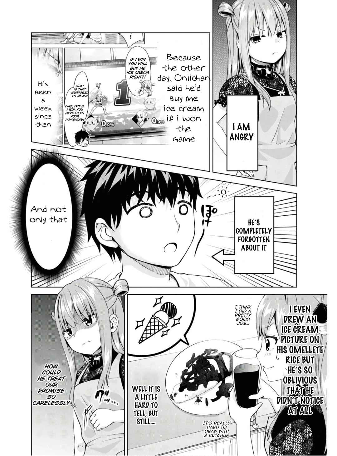 Page 4 Chapter 3 Hankou Dekinai! Ibara-chan