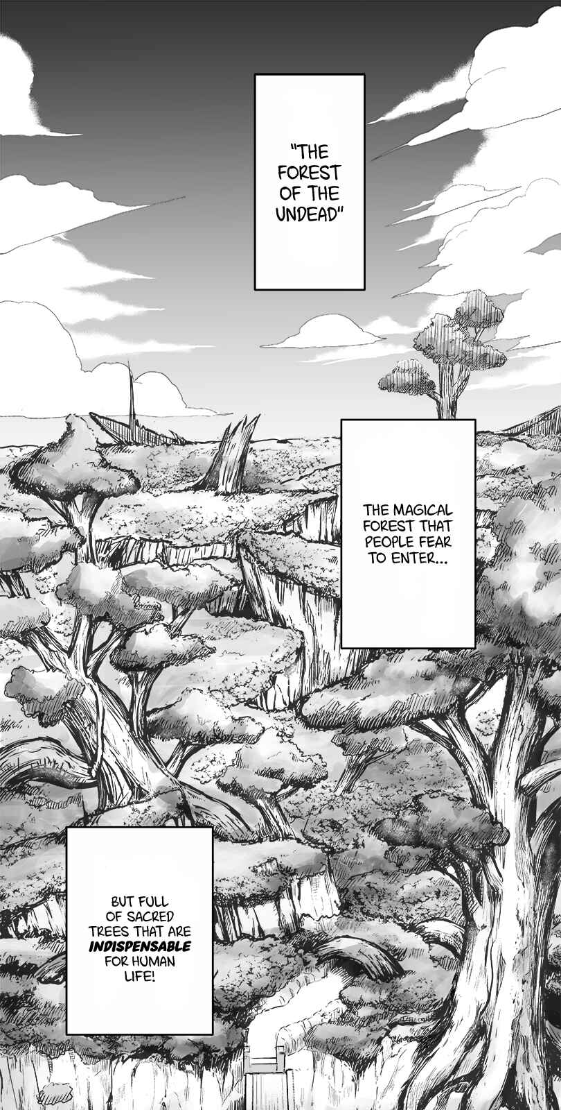Page 2 Chapter 1 Cleo and the Forest of the Undead