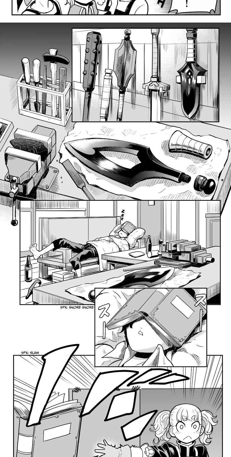 Page 6 Chapter 1 Cleo and the Forest of the Undead