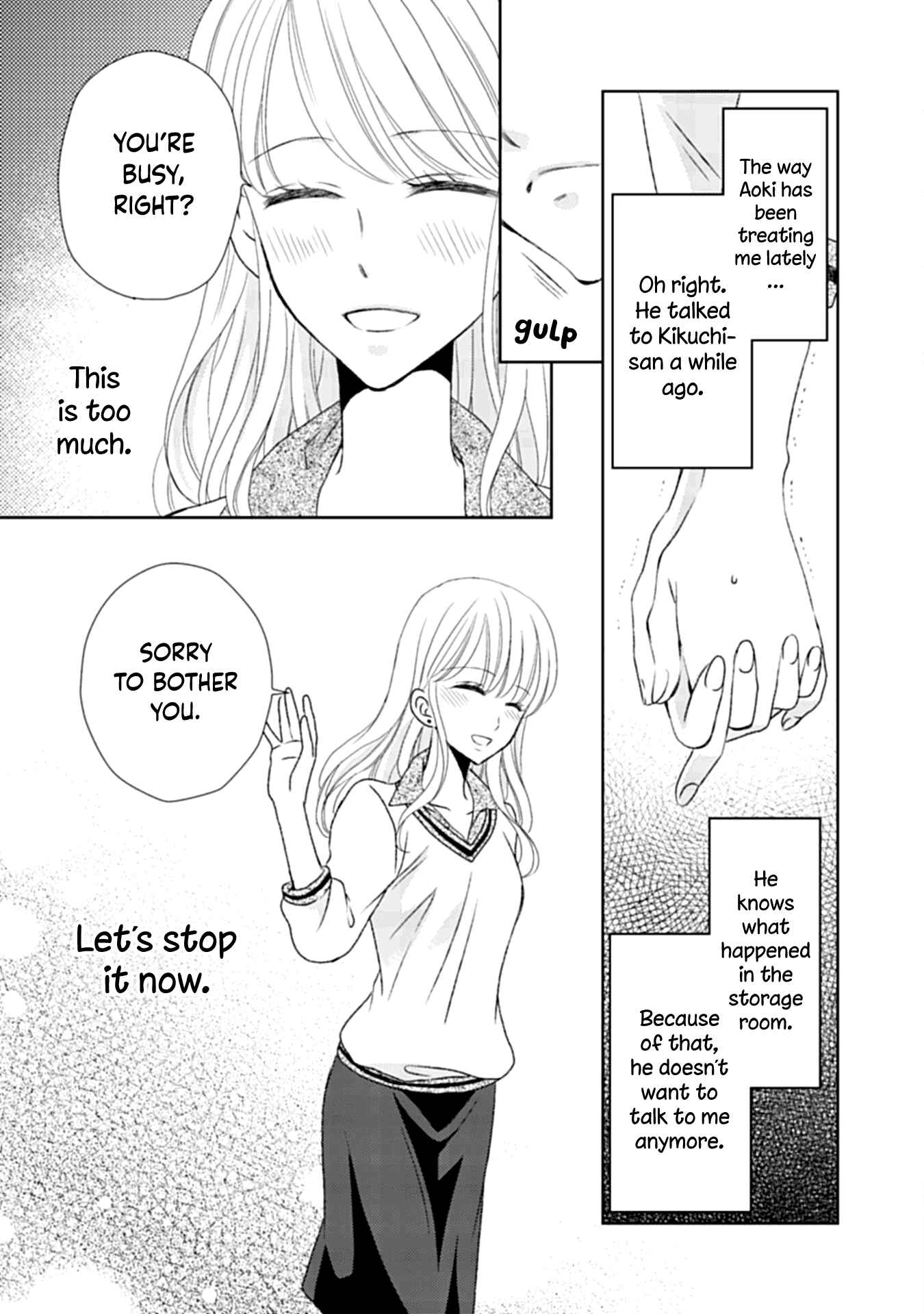 Page 21 Chapter 4 Mukuchi na Kare ga Zangyousuru Riyuu