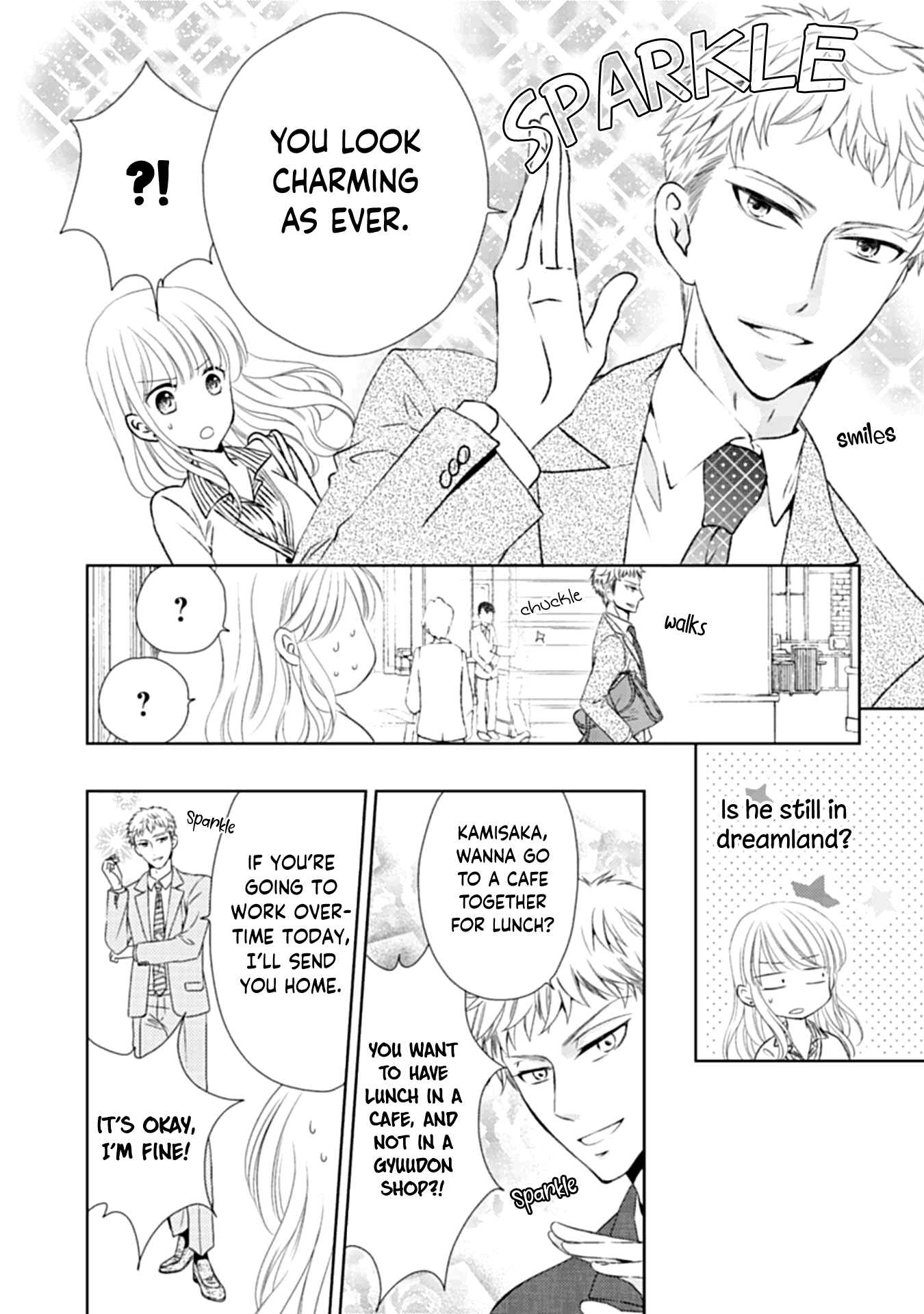 Page 8 Chapter 4 Mukuchi na Kare ga Zangyousuru Riyuu