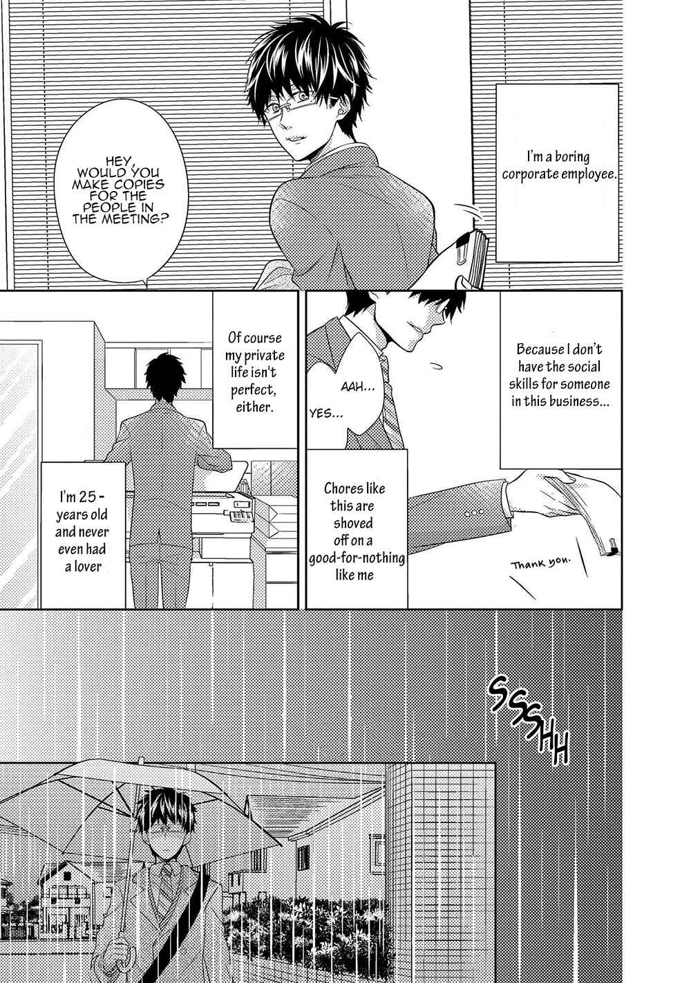 Page 9 Chapter 1 Himo Otoko to Fubin na Boku