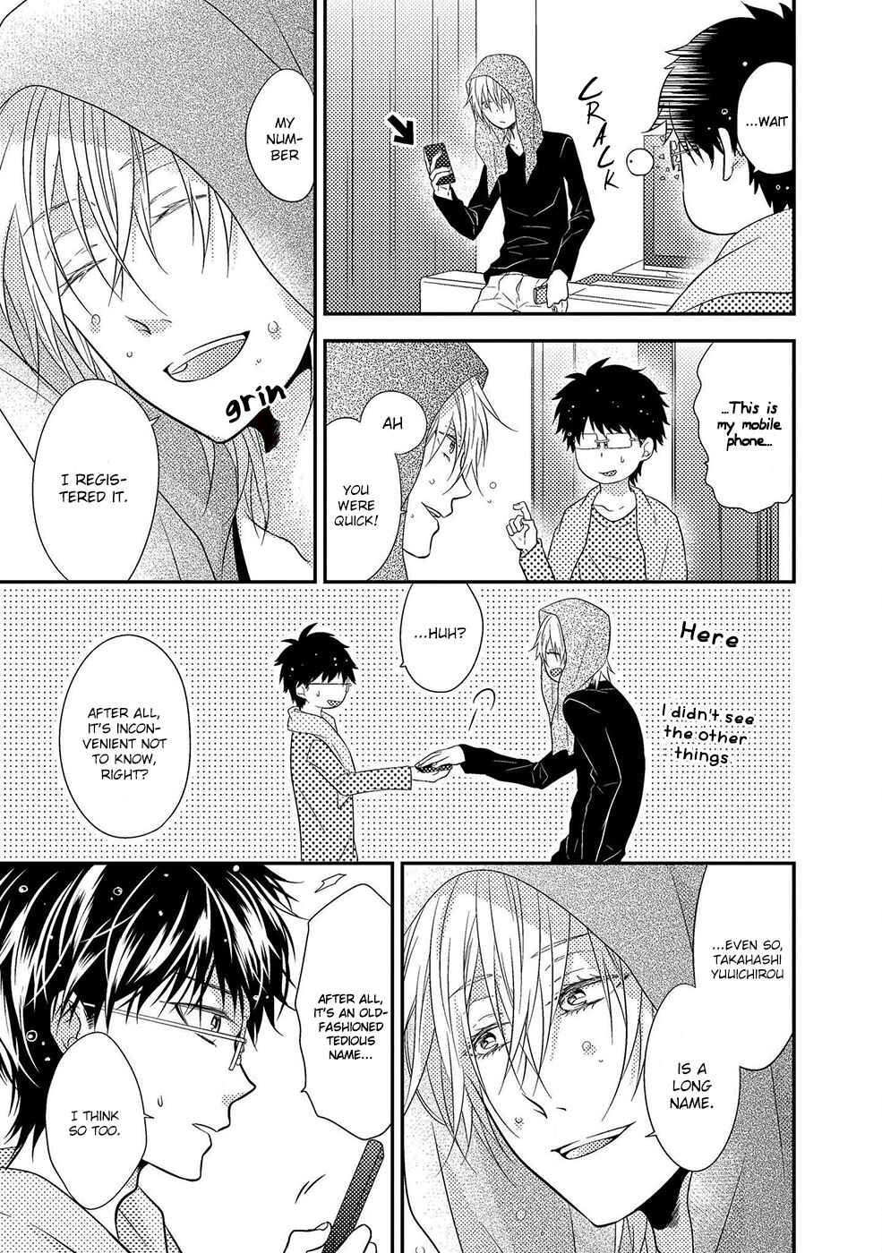 Page 5 Chapter 2 Himo Otoko to Fubin na Boku